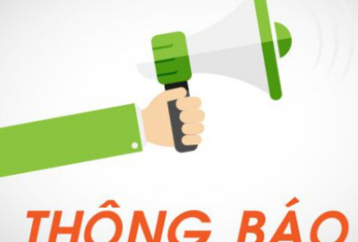 Thông báo số báo danh, phòng thi và giờ thi cấp chứng nhận Tiếng anh (dạng thức Toeic 450+)