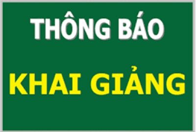 THÔNG BÁO TỔNG KHAI GIẢNG THÁNG 07 NĂM 2023 Về việc triển khai kế hoạch giảng dạy và học Ứng dụng Công nghệ Thông tin cơ bản và Tiếng Anh (dạng thức Toeic 450+) đáp ứng chuẩn đầu ra