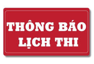 Thông báo lịch thi cấp chứng chỉ Ứng dụng Công nghệ Thông tin cơ bản và Chứng nhận Tiếng Anh chuẩn đầu ra (dạng thức Toeic 450+) 