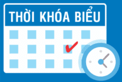 Thông báo Thời khóa biểu Học kỳ Hè năm học 2023-2024